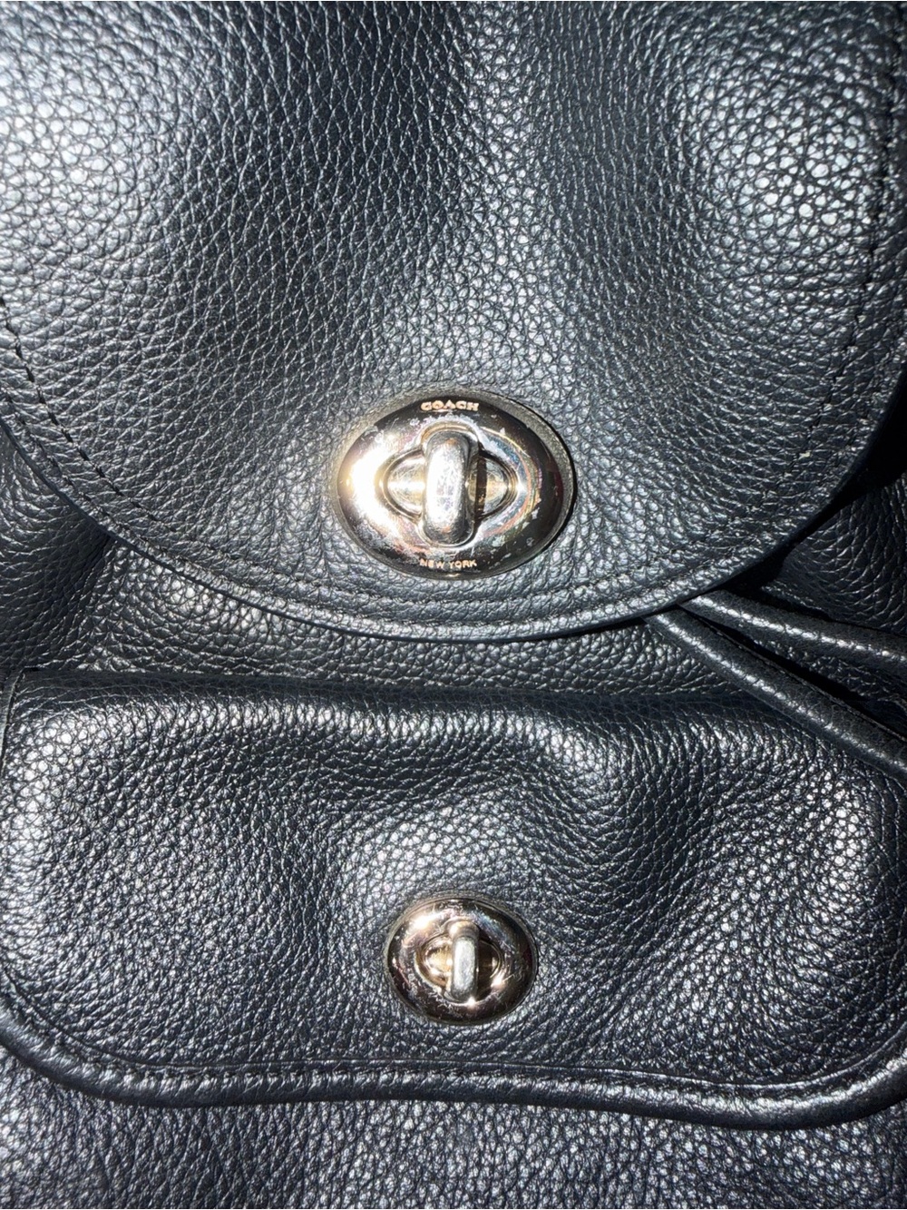 Coach Turnlock Mini Backpack - Picture 9 of 10